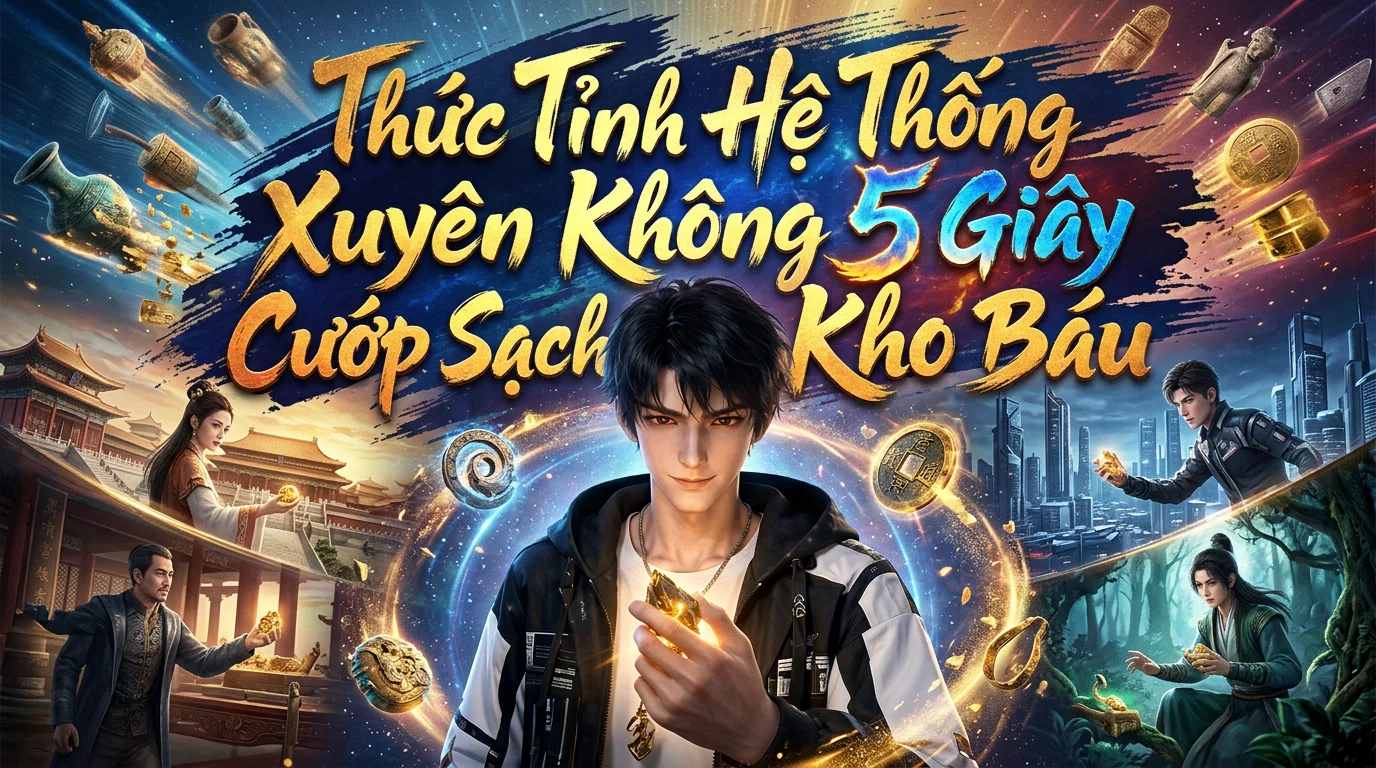 Thức Tỉnh Hệ Thống Xuyên Không 5 Giây Cướp Sạch Kho Báu