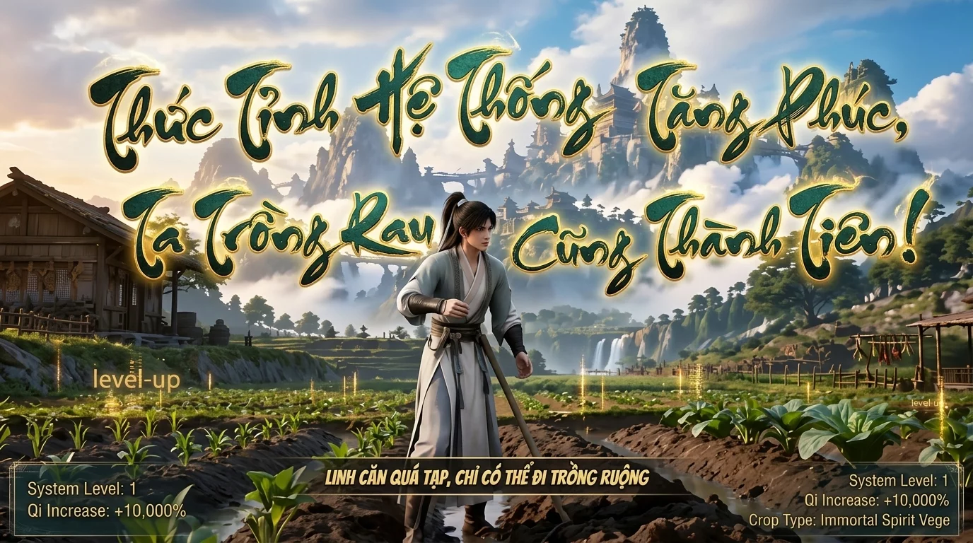 Thức Tỉnh Hệ Thống Tăng Phúc, Ta Trồng Rau Cũng Thành Tiên!