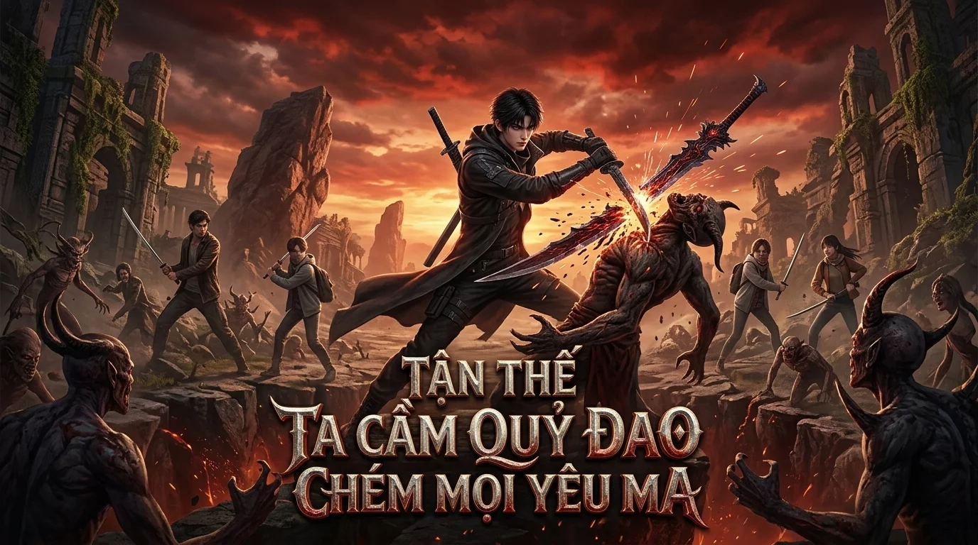Tận Thế Ta Cầm Quỷ Đao Chém Mọi Yêu Ma