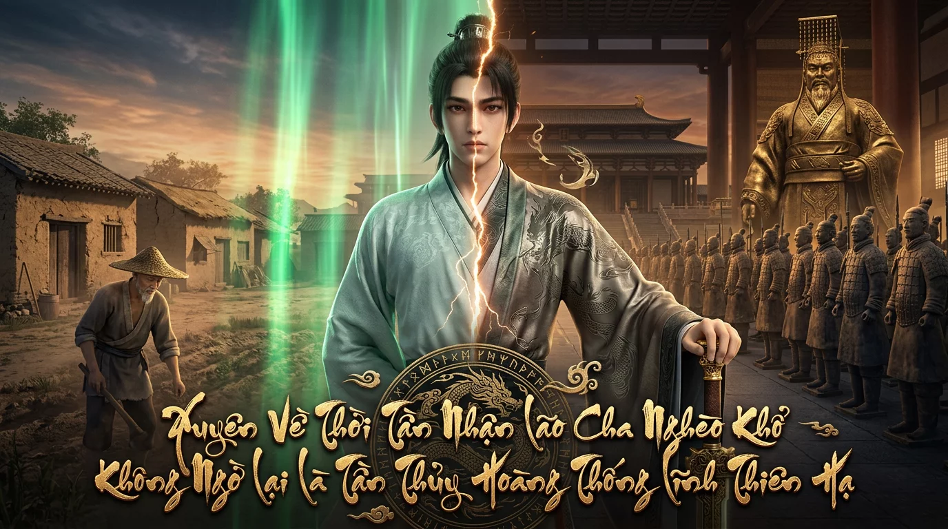 Xuyên Về Thời Tần Nhận Lão Cha Nghèo Khổ Không Ngờ Lại Là Tần Thủy Hoàng Thống Lĩnh Thiên Hạ