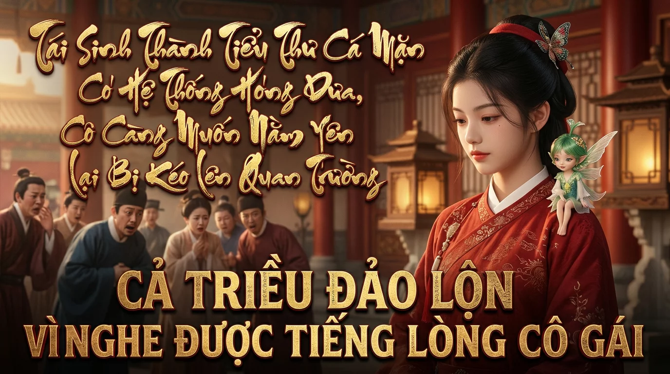 Tái Sinh Thành Tiểu Thư Cá Mặn Có Hệ Thống Hóng Dưa, Cô Càng Muốn Nằm Yên Lại Bị Kéo Lên Quan Trường