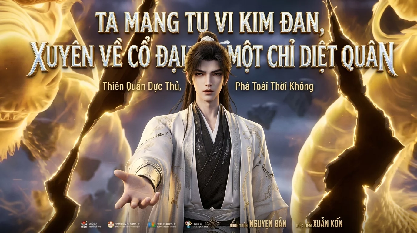 Ta Mang Tu Vi Kim Đan, Xuyên Về Cổ Đại Một Chỉ Diệt Quân - Tập Trọn Bộ
