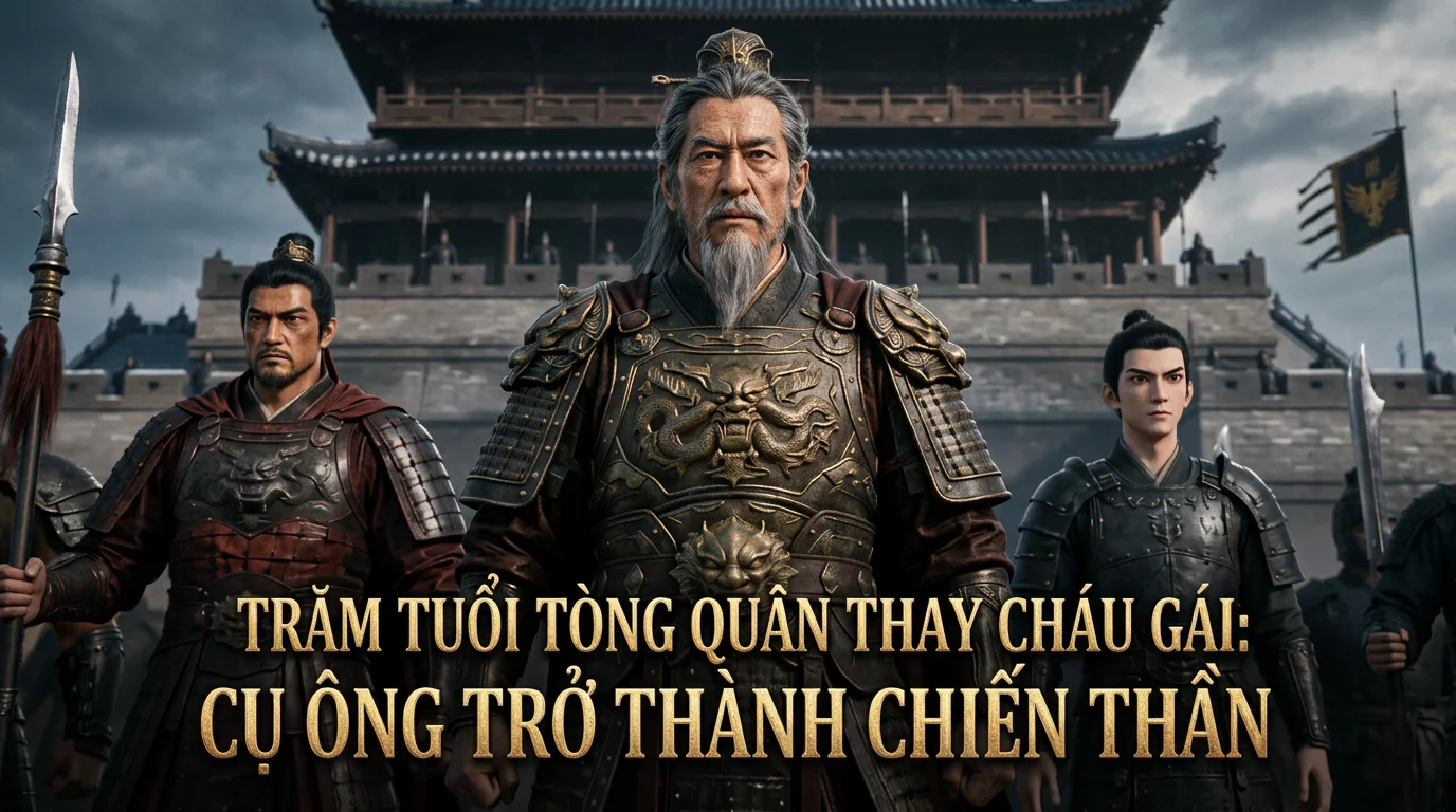Trăm Tuổi Tòng Quân Thay Cháu Gái: Cụ Ông Trở Thành Chiến Thần