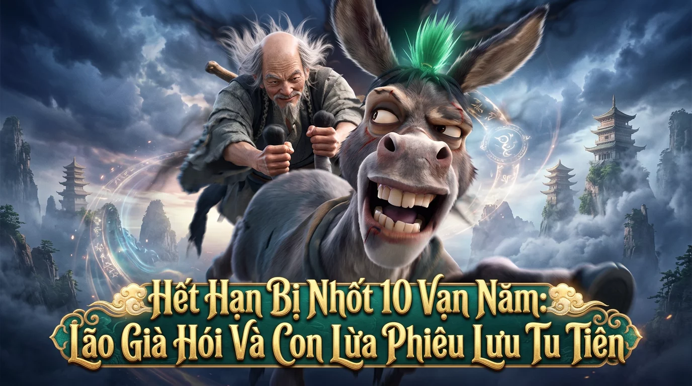 Hết Hạn Bị Nhốt 10 Vạn Năm: Lão Già Hói Và Con Lừa Phiêu Lưu Tu Tiên