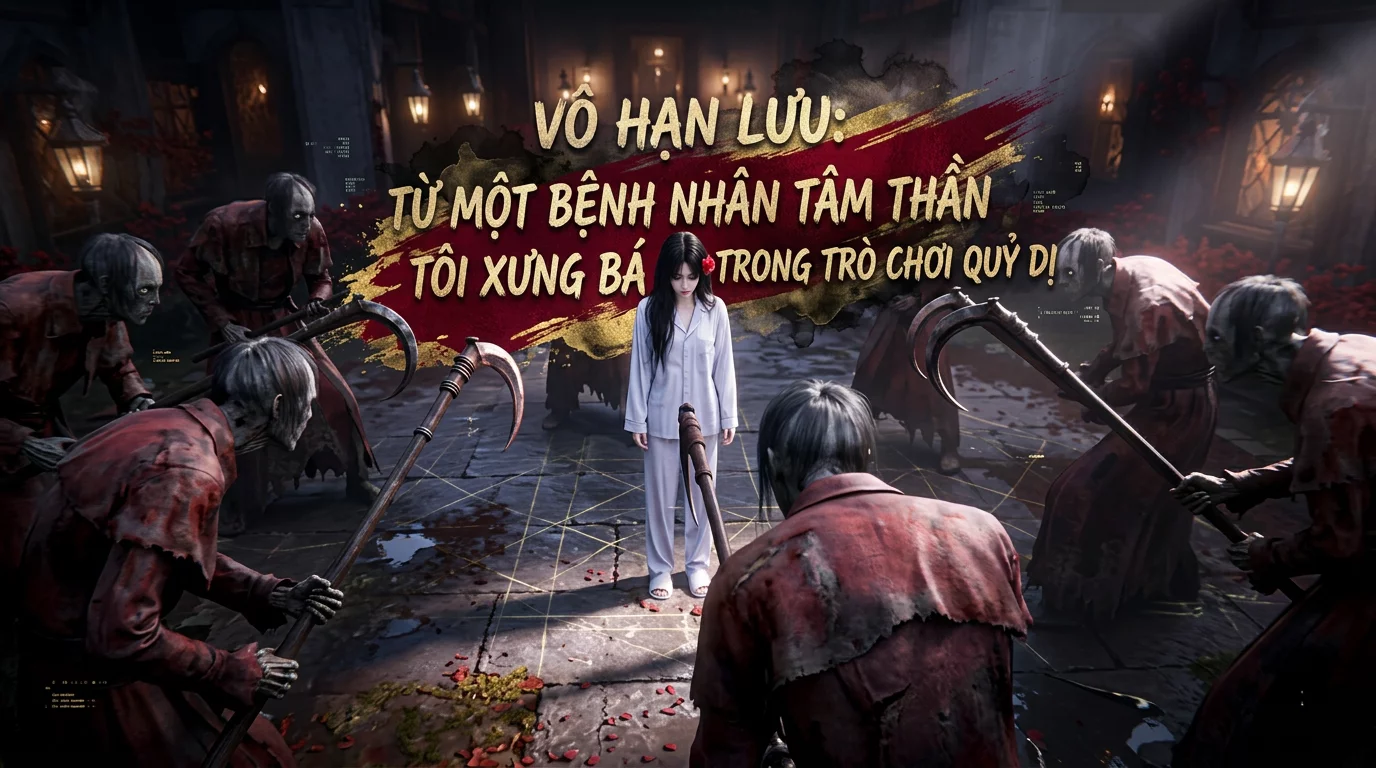 Vô Hạn Lưu: Từ Một Bệnh Nhân Tâm Thần Tôi Xưng Bá Trong Trò Chơi Quỷ Dị