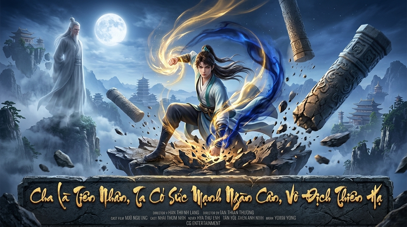 Cha Là Tiên Nhân, Ta Có Sức Mạnh Ngàn Cân, Vô Địch Thiên Hạ