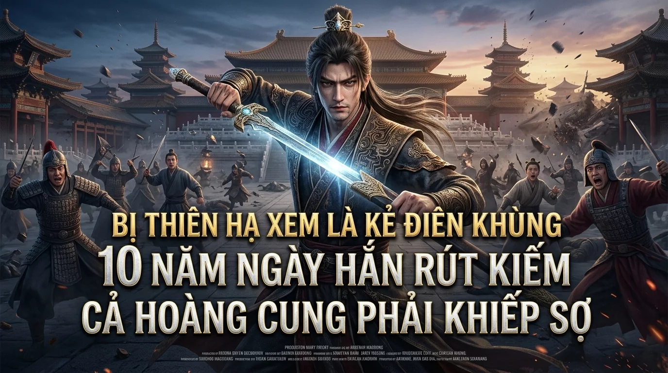 Bị Thiên Hạ Xem Là Kẻ Điên Khùng 10 Năm Ngày Hắn Rút Kiếm Cả Hoàng Cung Phải Khiếp Sợ