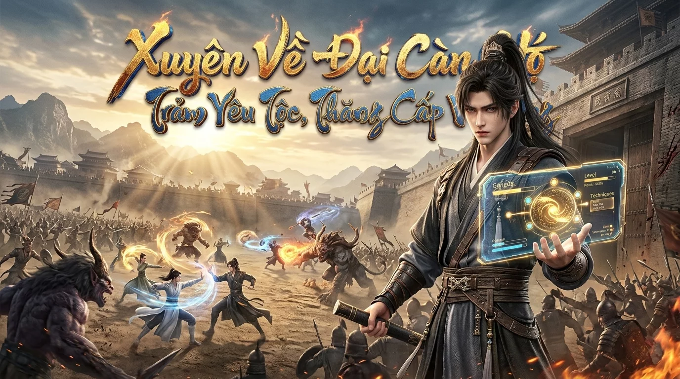 Xuyên Về Đại Càn Có Hệ Thống Tích Công Đức, Trảm Yêu Tộc, Thăng Cấp Võ Công