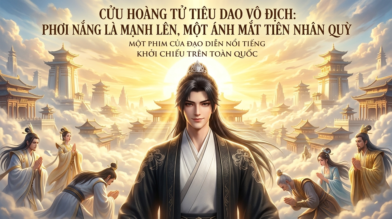 Cửu Hoàng Tử Tiêu Dao Vô Địch: Phơi Nắng Là Mạnh Lên, Một Ánh Mắt Tiên Nhân Quỳ