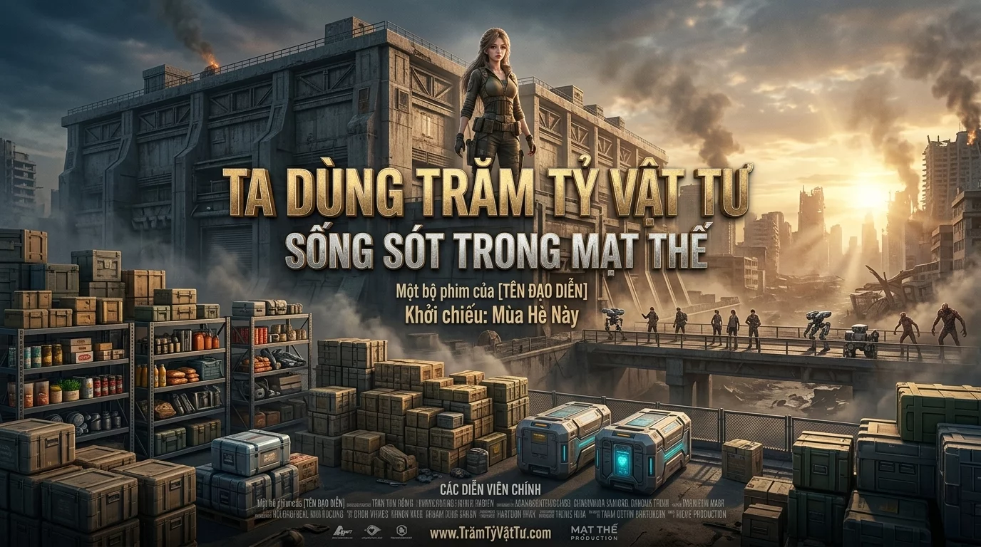 Ta Dùng Trăm Tỷ Vật Tư Sống Sót Trong Mạt Thế