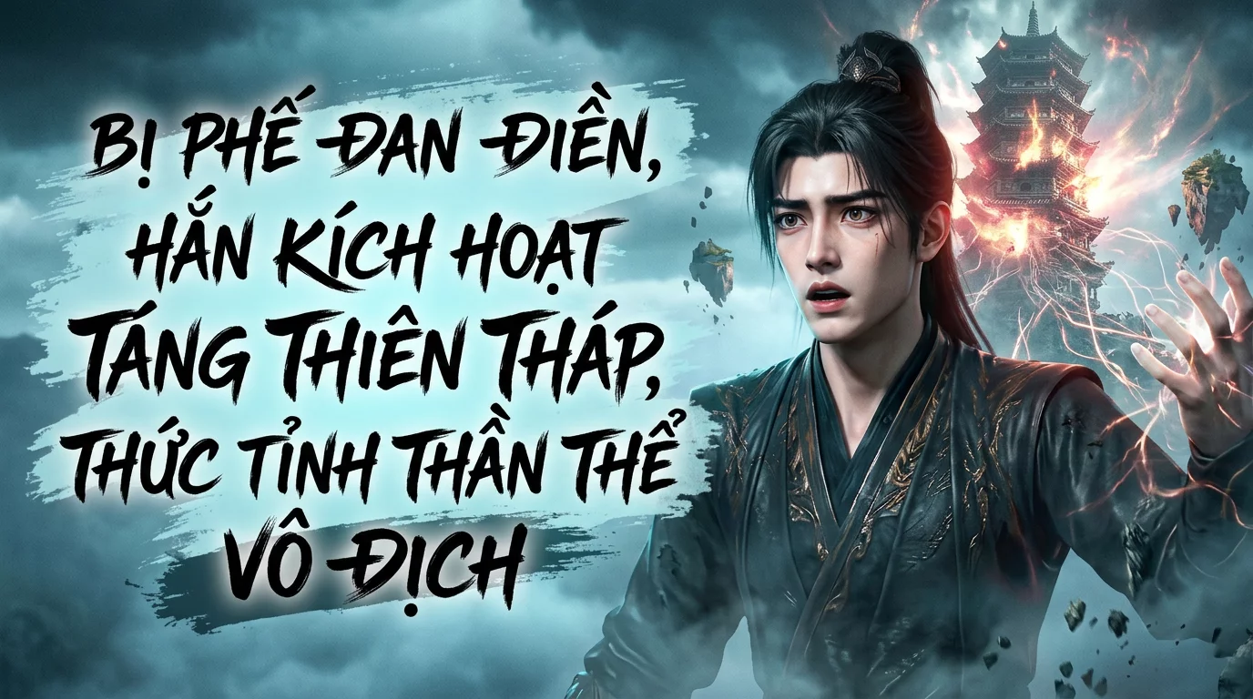 Bị Phế Đan Điền, Hắn Kích Hoạt Táng Thiên Tháp, Thức Tỉnh Thần Thể Vô Địch