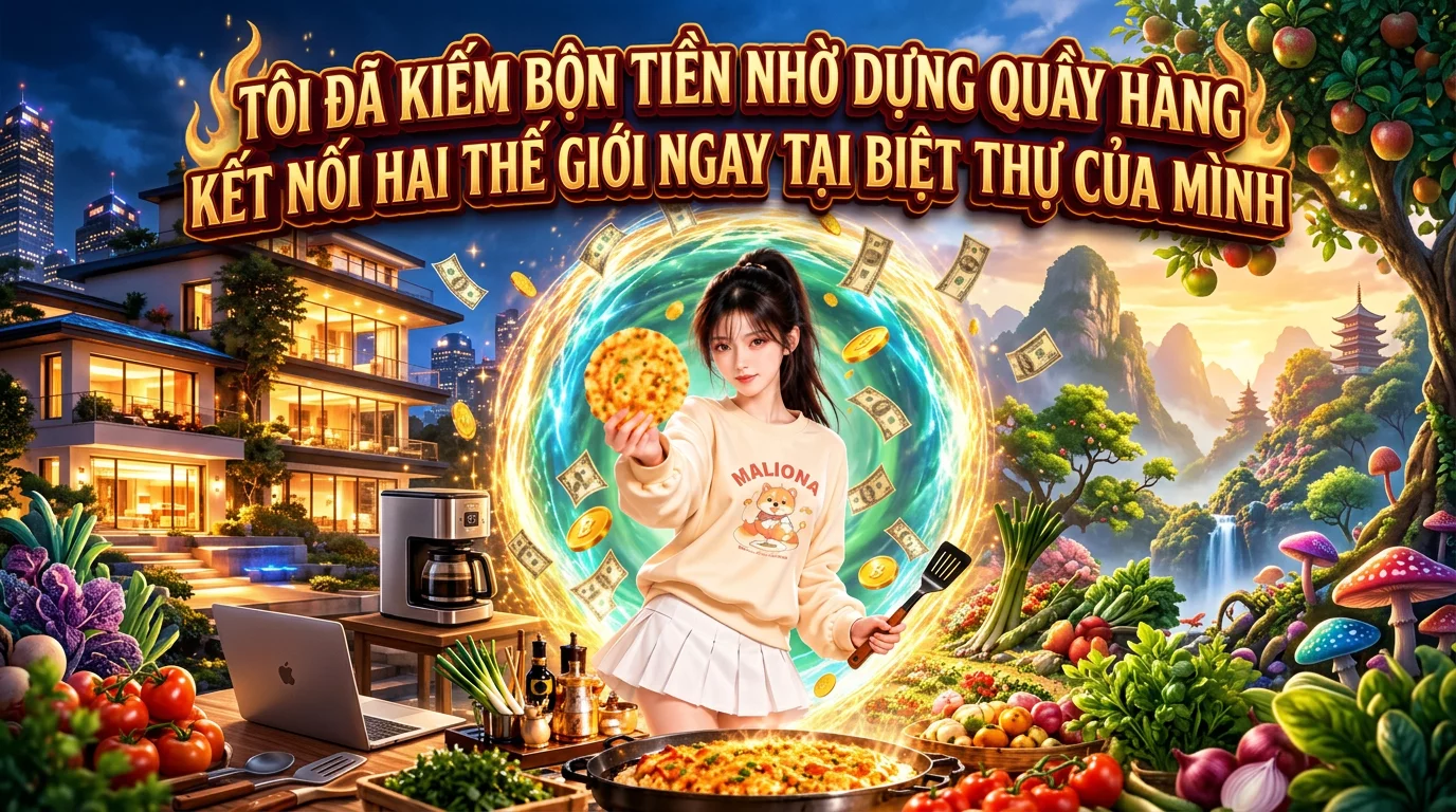 Tôi Đã Kiếm Bộn Tiền Nhờ Dựng Quầy Hàng Kết Nối Hai Thế Giới Ngay Tại Biệt Thự Của Mình