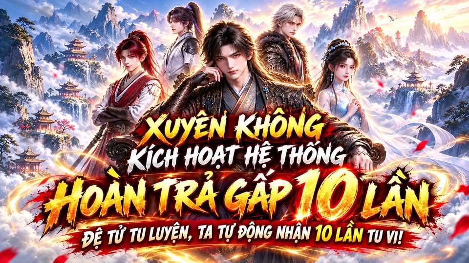Xuyên Không: Hệ Thống Hoàn Trả Gấp 10 Lần Tu Vi