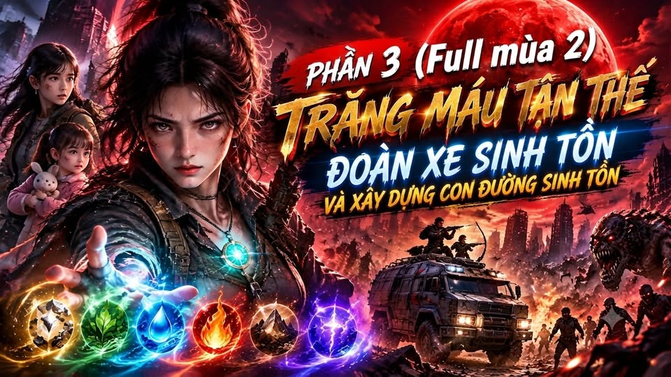 Trăng Máu Tận Thế, Đoàn xe sinh tồn