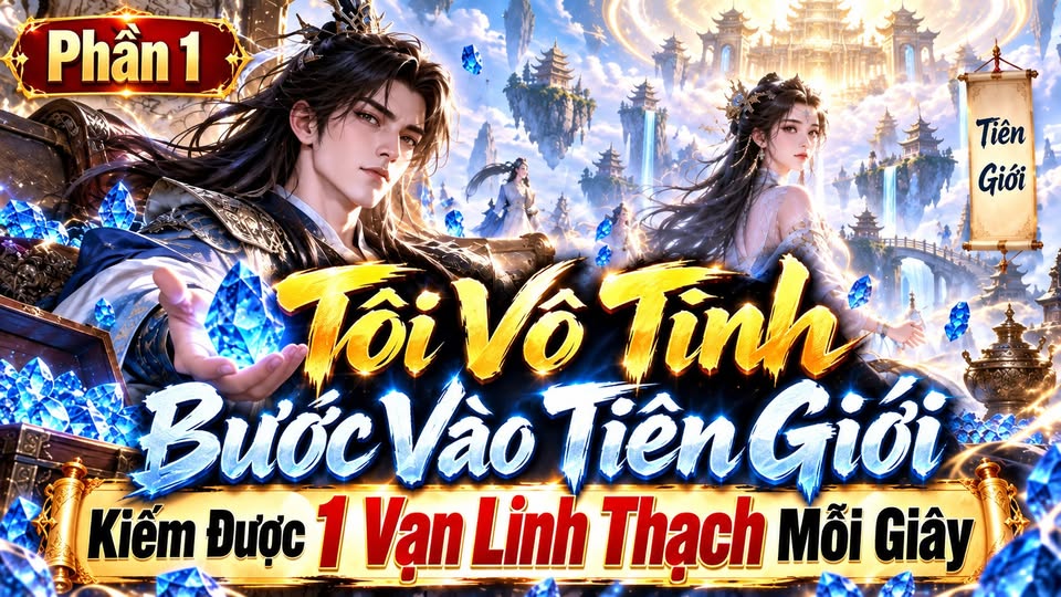 Tôi Vô Tình Bước Vào Tiên Giới, Kiếm Được 1 Vạn Linh Thạch Mỗi Giây